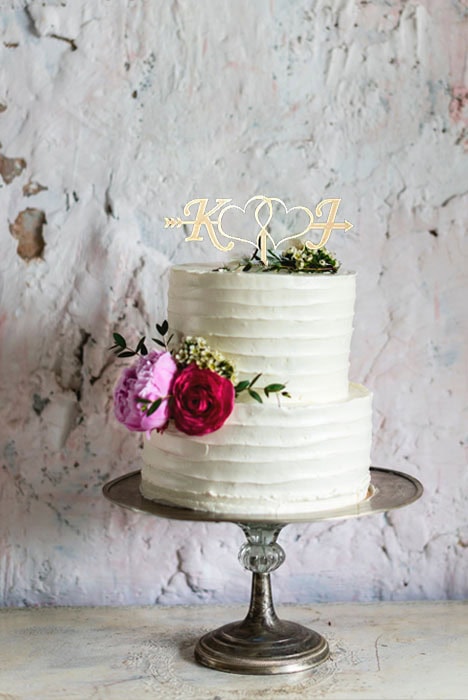 Tarta flecha bodas en granada