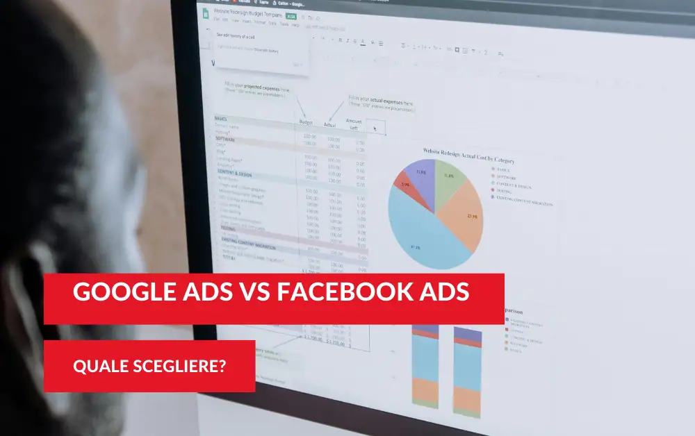 Google Ads vs Facebook Ads: quale scegliere nel 2026 | VeryContent