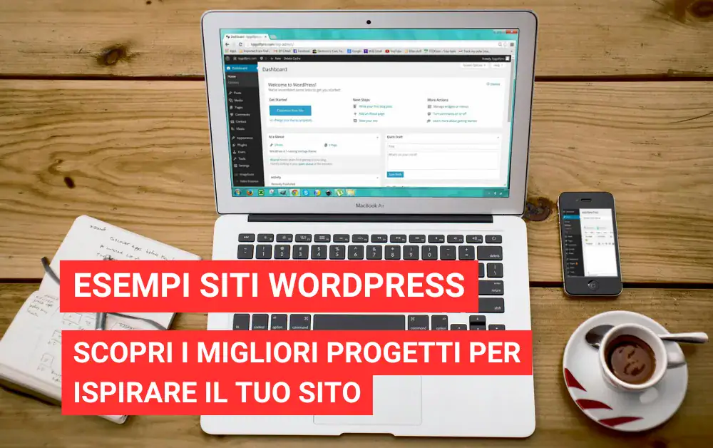 Esempi siti WordPress: i migliori progetti 2026