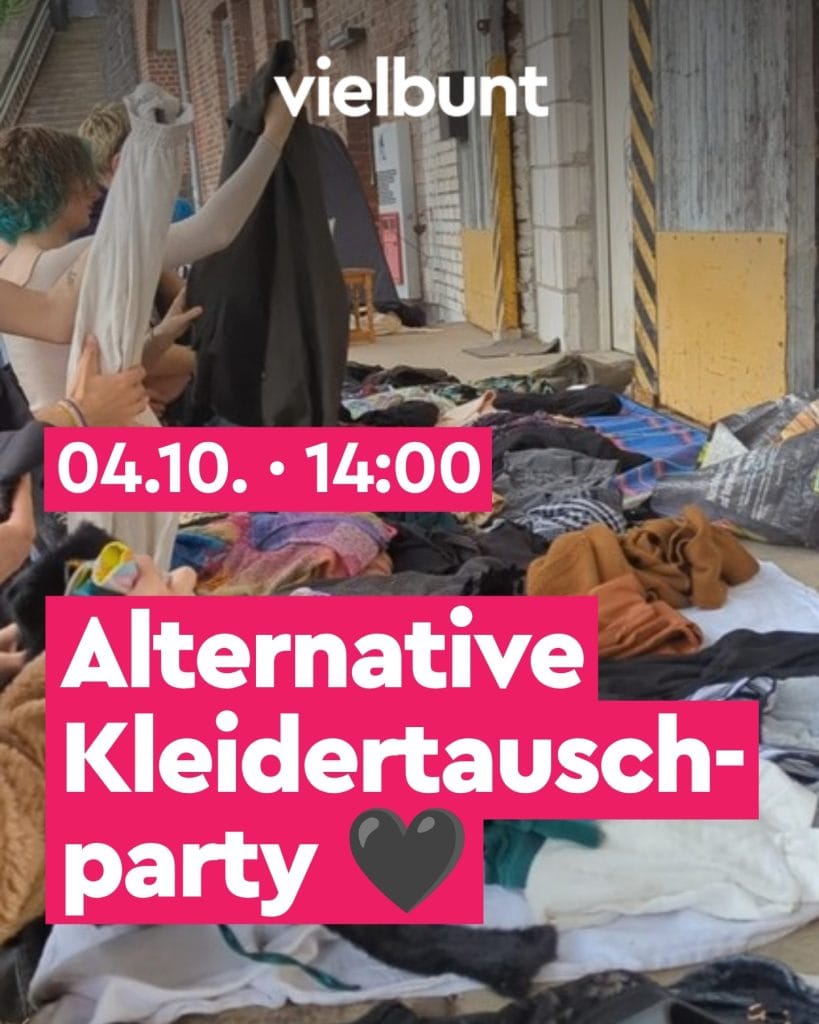 04.10. Alternative Kleidertauschparty 🖤