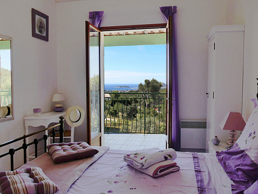 la vue magique depuis la chambre lavande