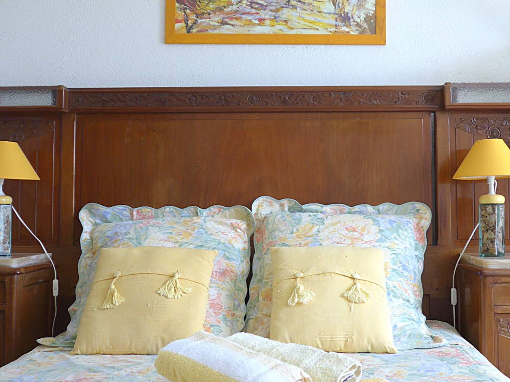 chambre mimosa draps fournis