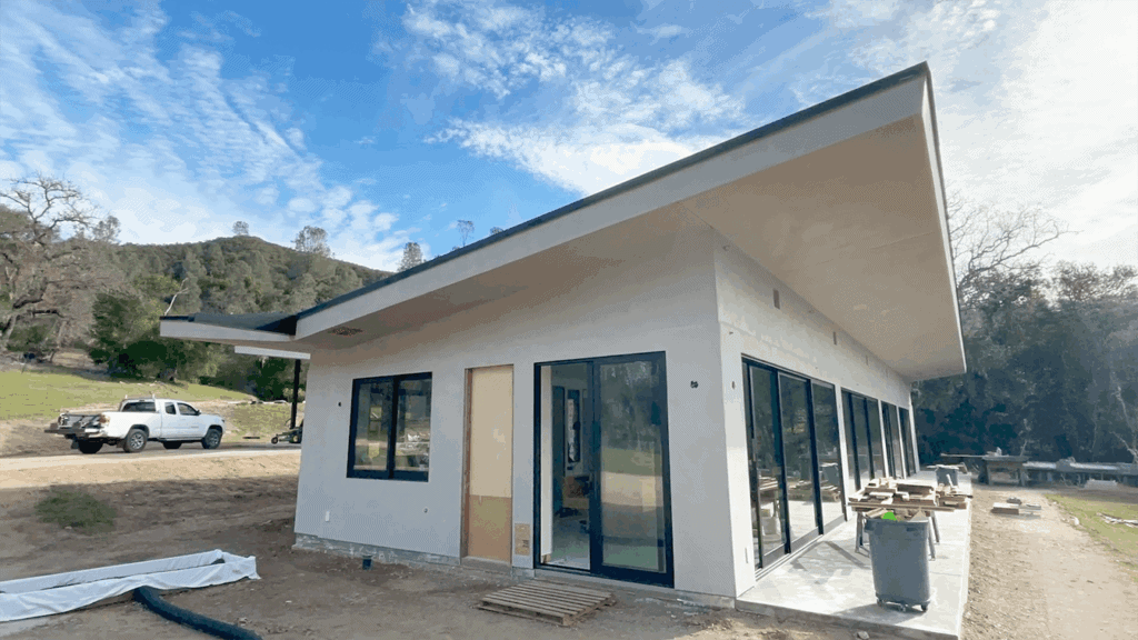 off grid Warmboard project in California