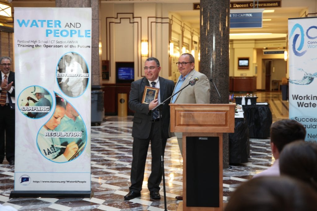 Bocchino Receives Educational Public Health Drinking Water Award Bocchino Receives Educational Public Health Drinking Water Award