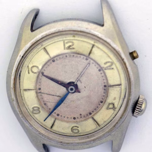 Vintage Ed HEUER Steel Alarm Wristwatch. Cal: AS-1475. For Repairs