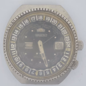 VTG ORIENT Steel Wristwatch. Ref: 904545W. Cal: 1942.21J. For Repairs