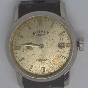 Vintage ROTARY Steel Wristwatch. Ref: PLO-005673. For Repairs