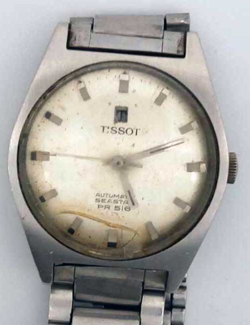 VTG TISSOT SEASTAR PR 516 Steel Watch. Ref: 44516-2X. Cal: 783-1. For Service