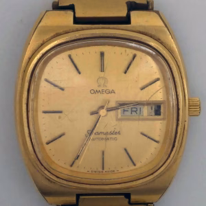 VTG OMEGA Seamaster Gold Plated Watch. Ref: 166.0213. Cal: 1020. For Service