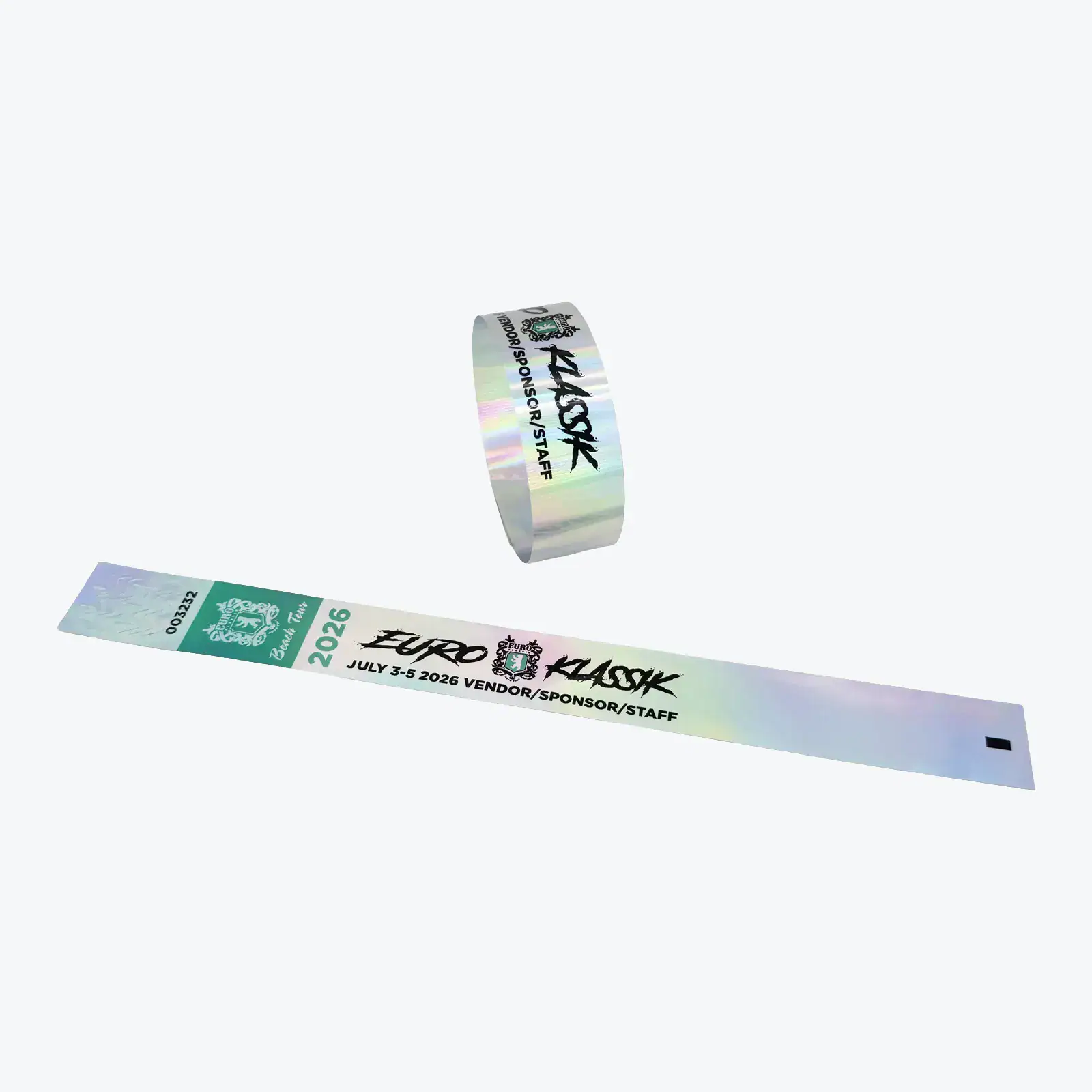 Custom vinyl wristbands
