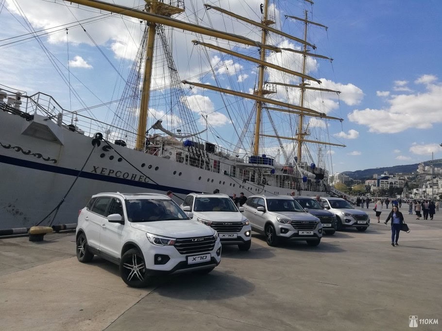 Тест драйв Lifan X70  весеннее обострение