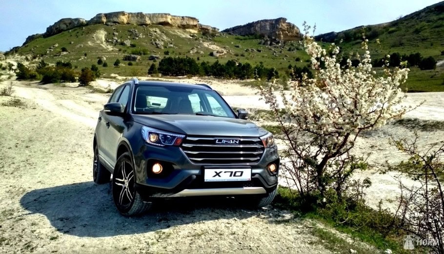 Тест драйв Lifan X70  весеннее обострение