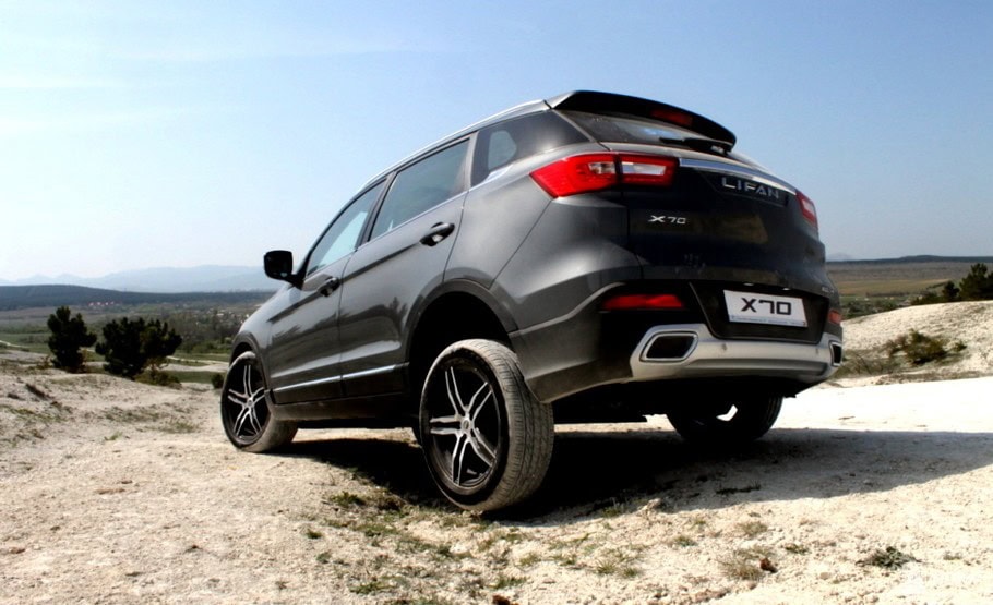 Тест драйв Lifan X70  весеннее обострение