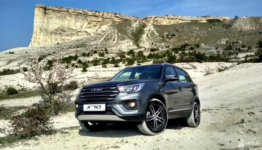 Тест драйв Lifan X70  весеннее обострение