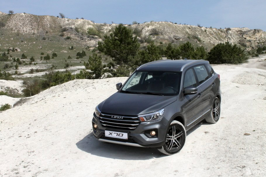 Тест драйв Lifan X70  весеннее обострение