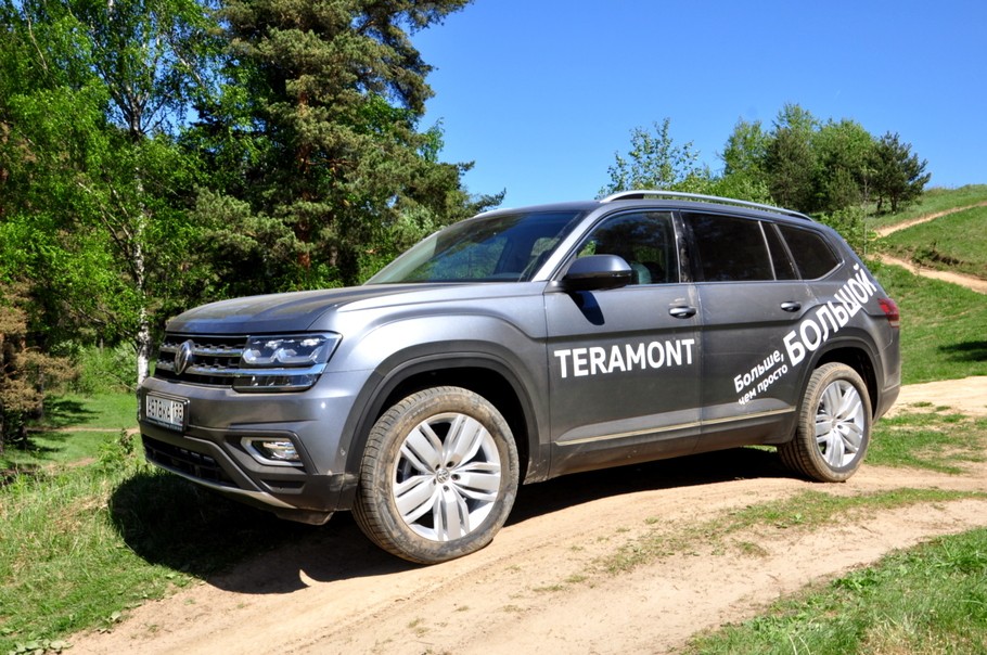Тест драйв Volkswagen Teramont  у него есть другая