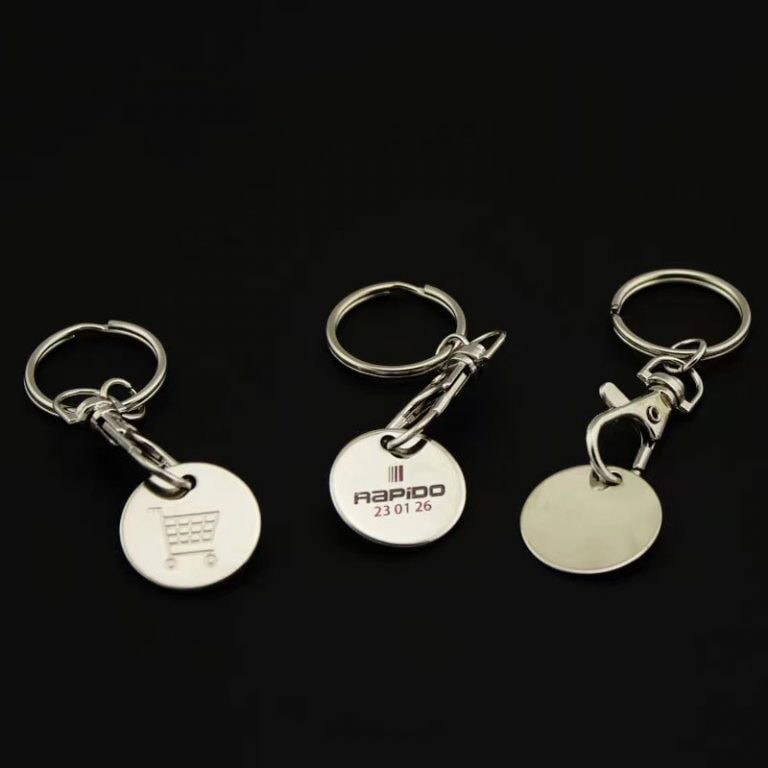 Trolley token keychains-2