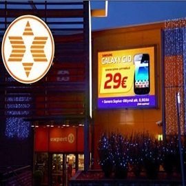 Dual Maintenance LED Screen In Finland