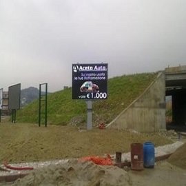 45. P16 Advertising LED Screen in Italy