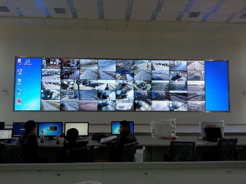 YUCHIP P2 Indoor LED Display for Security Surveillance