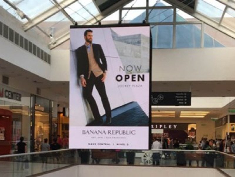 YUCHIP P3 Indoor Rental LED Screen In Shopping mall