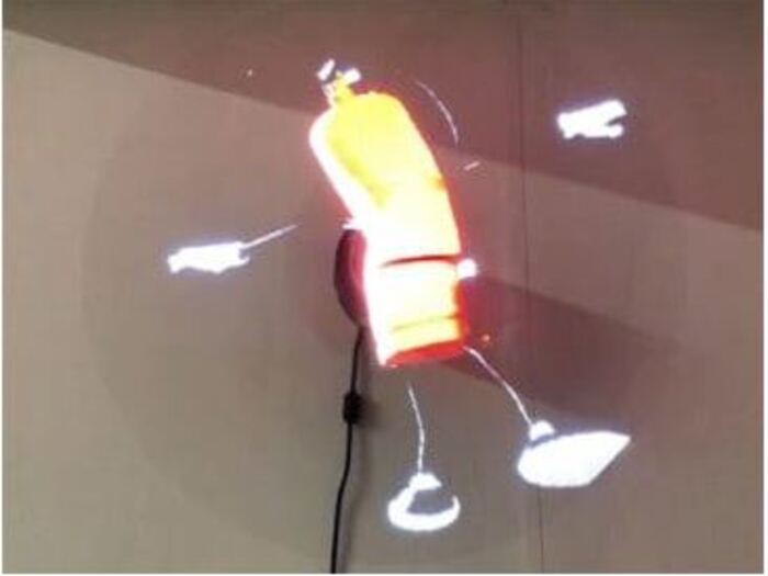 YUCHIP 3D Hologram Advertising LED Fan Display