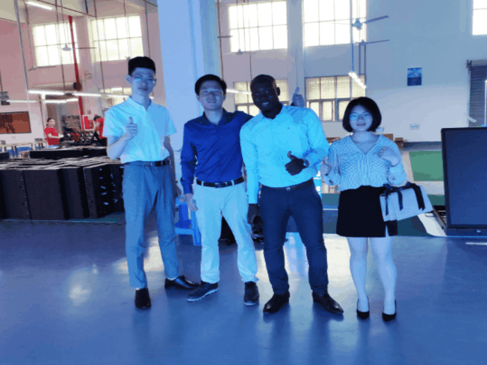 YUCHIP Ivory Coast LED Screen Client