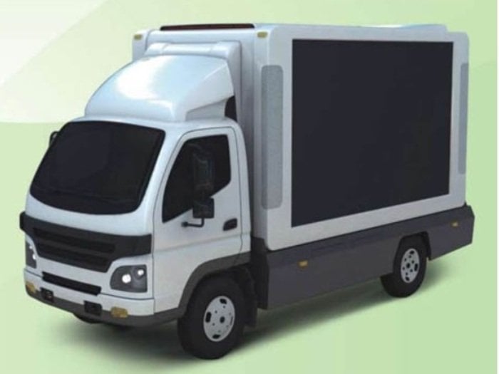 YUCHIP Truck Advertising Digital Billboard In India
