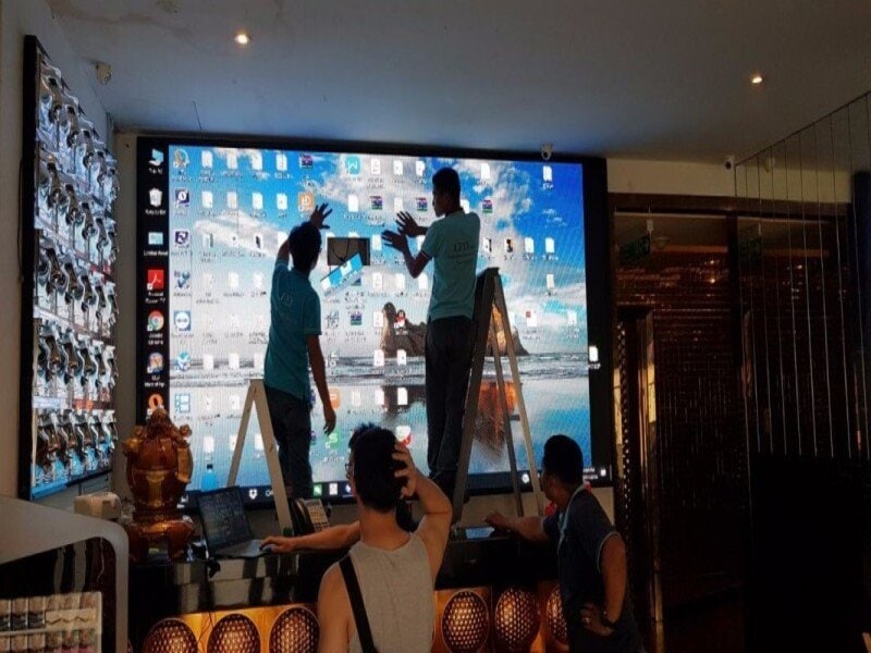 Indoor HD LED Video Wall: 21st Century Experience