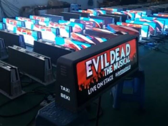 P2.5 Taxi Top Advertising LED Display