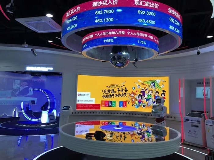 P2.5 Flexible LED Screen In Beijing A YUCHIP Project