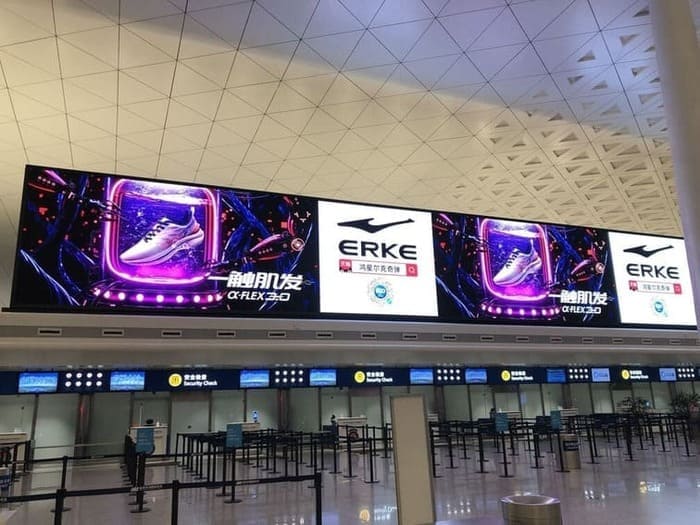 P2.5 Airport LED Display: YUCHIP's Project In Wuhan