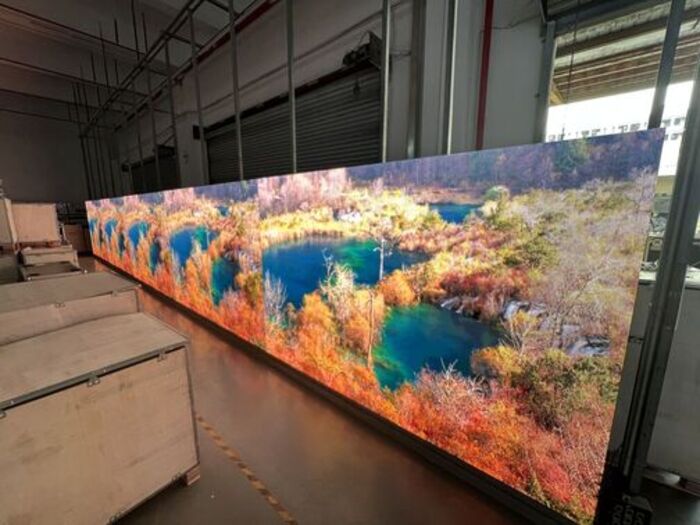 YUCHIP's P4.8 Outdoor And Indoor Rental LED Display In Austria