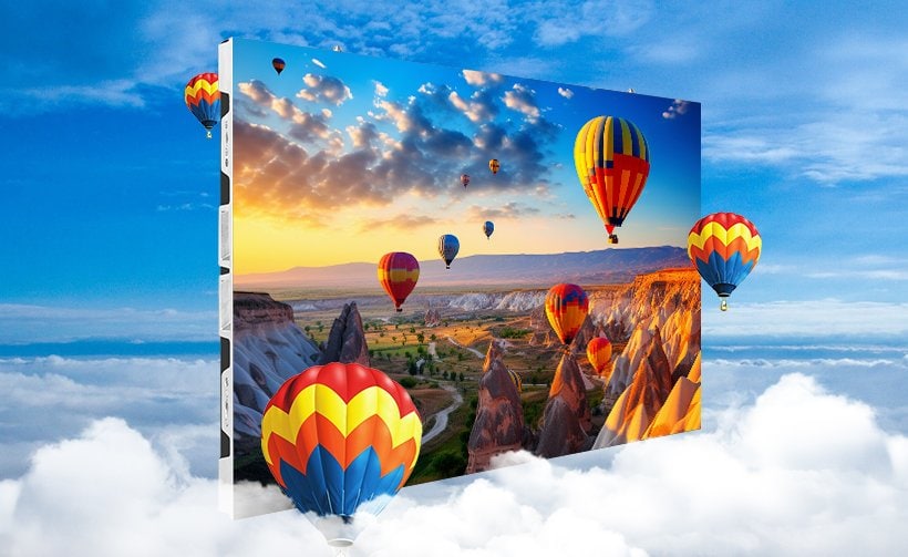 HD LED Screen-Lightweight and Space-Saving Design