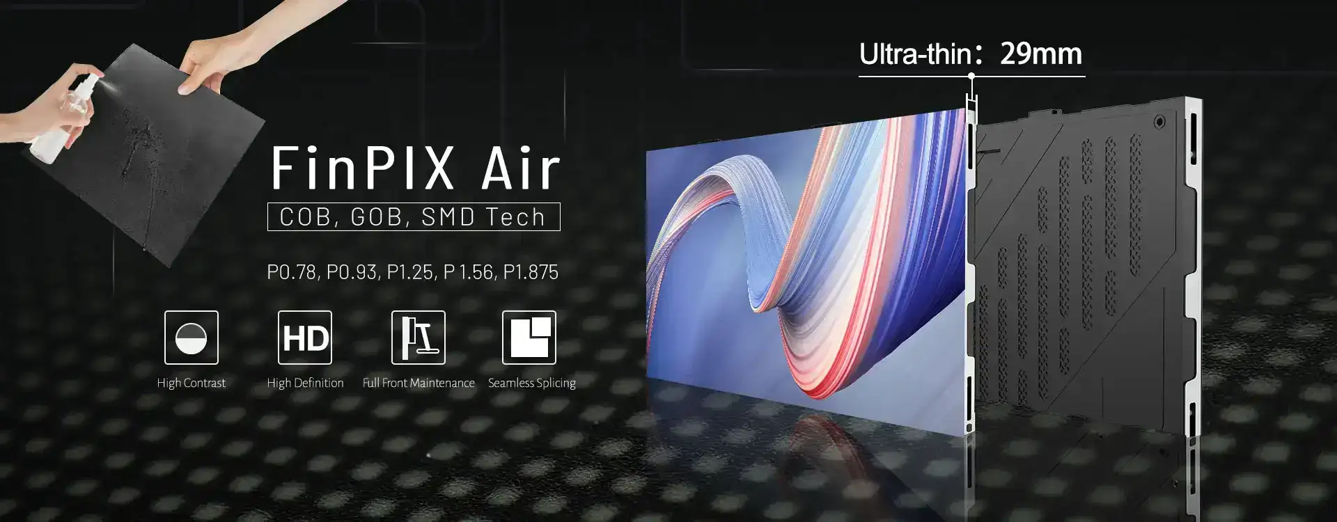 YUCHIP Fine Pixel Pitch LED Screen YUCHIP Fine Pixel Pitch LED Screen