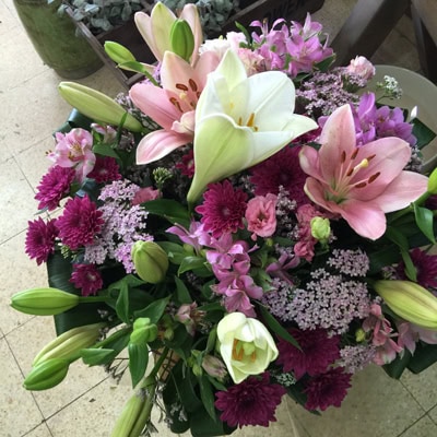 זר 33 - פרחי סיתוונית - אשקלון