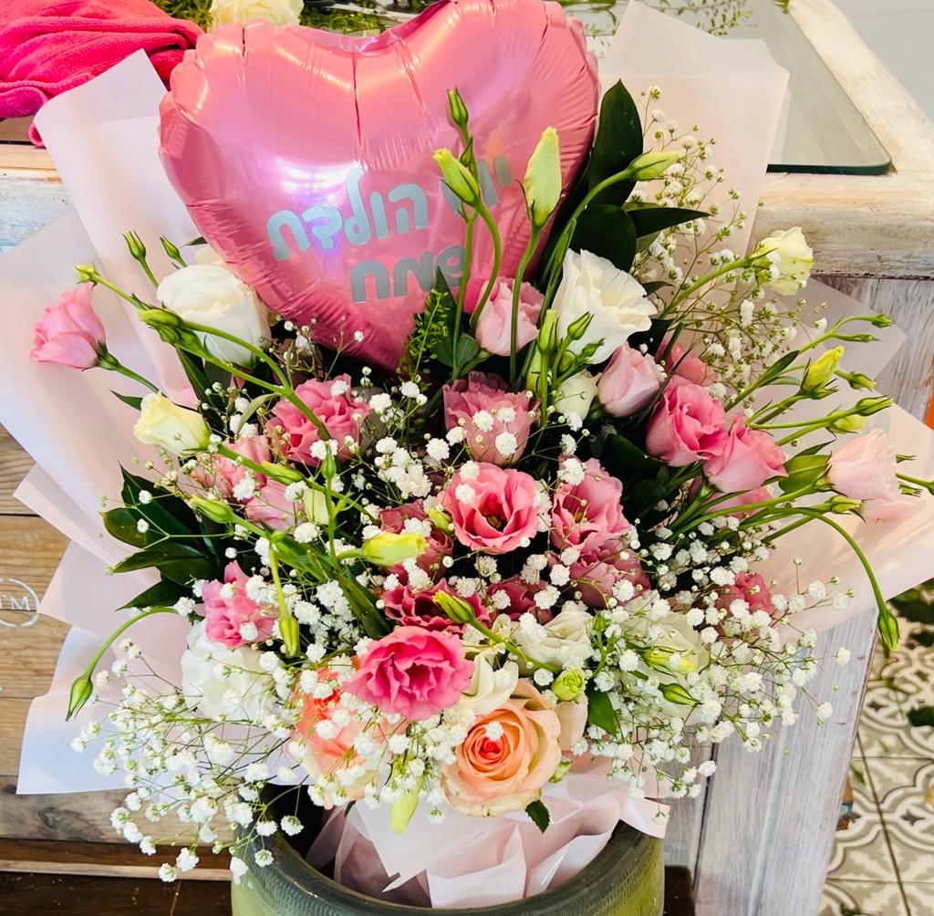 זר 8 - פרחי סיתוונית - אשקלון