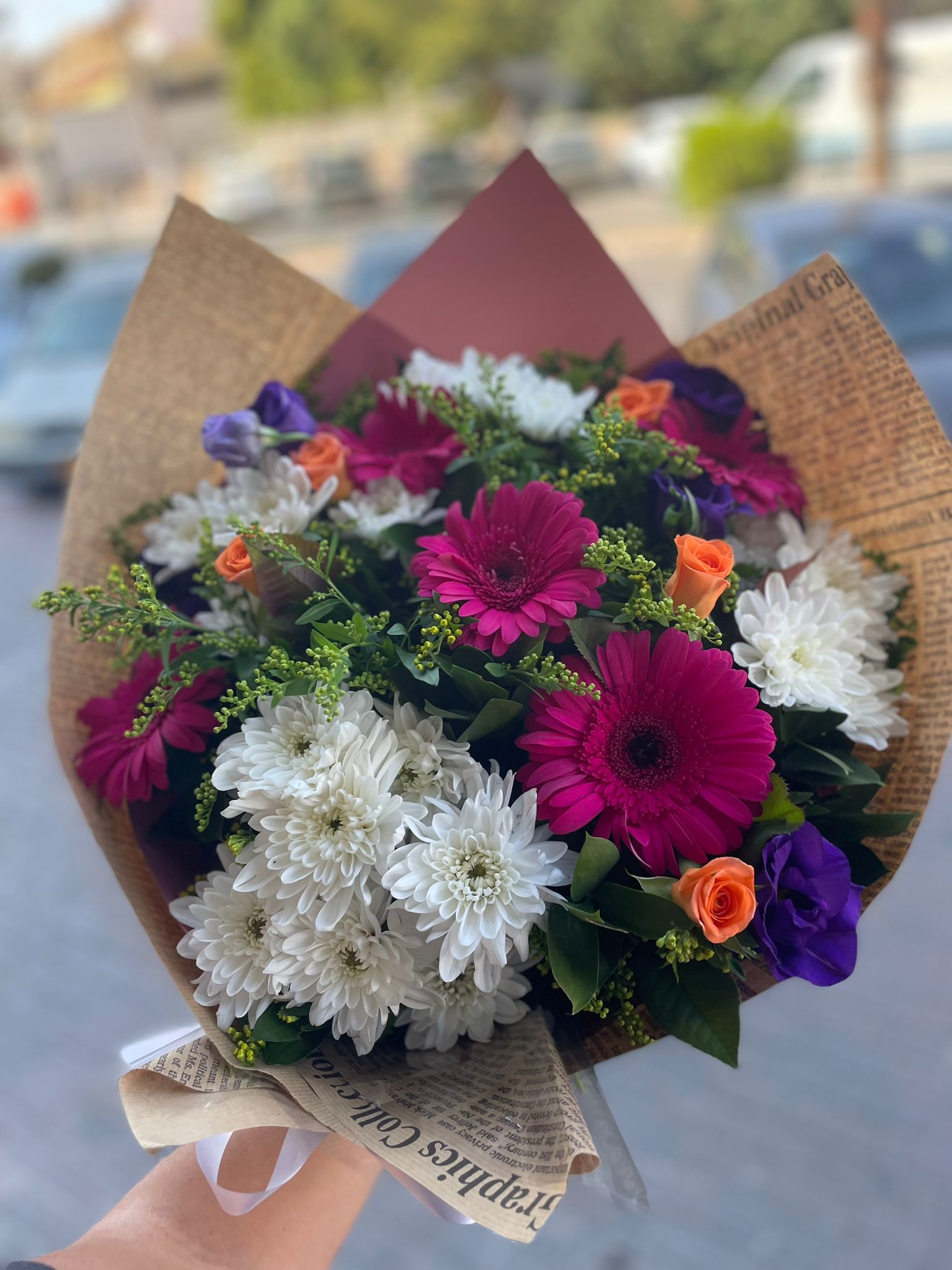 זר של שמחה - פרח באהבה - אילת