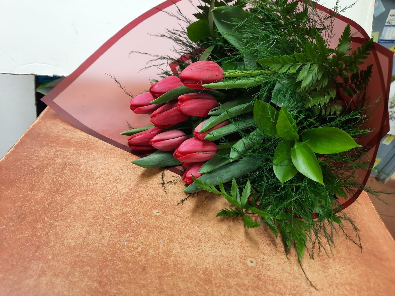 זר צבעונים אלגנטי - פרח בר - עמק חפר - נתניה