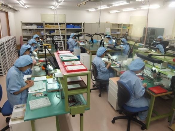 株式会社リアス工房 作業風景