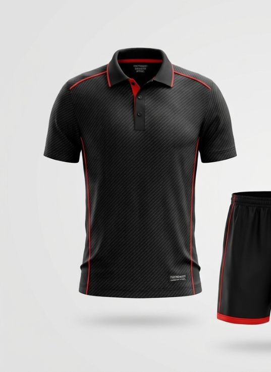 Carbon Court Badminton Jersey