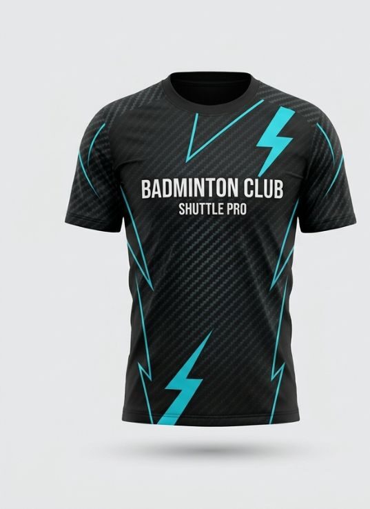 Carbon Smash Badminton Jersey