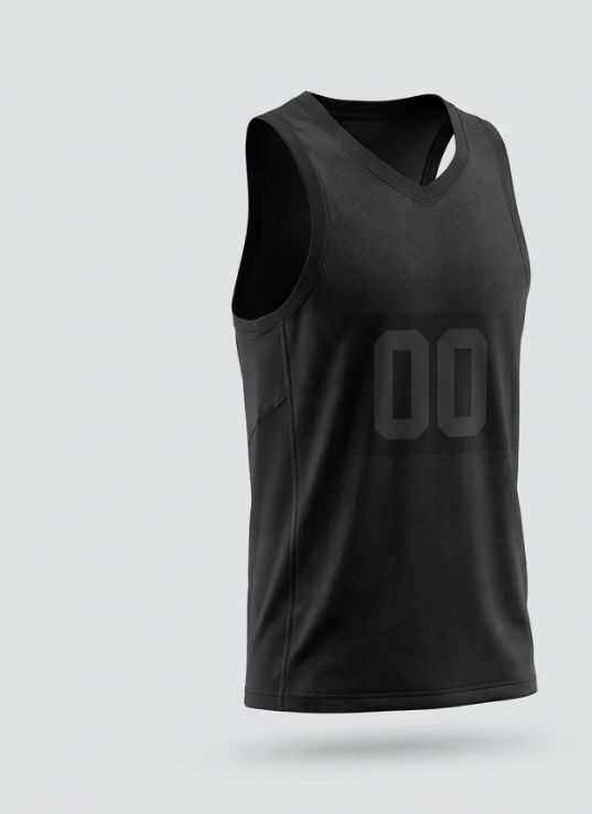 Blackout Mono Basketball Jersey