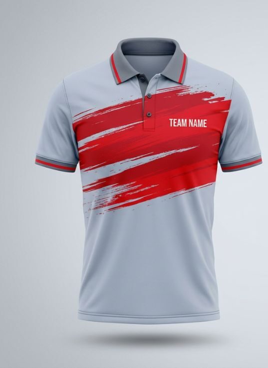 Silver Stroke Cricket Jersey