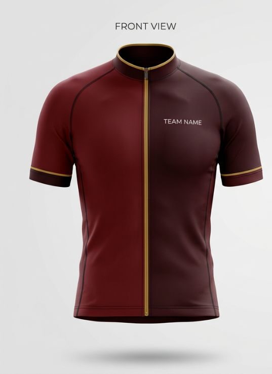 Scarlet Split Cycling Jersey