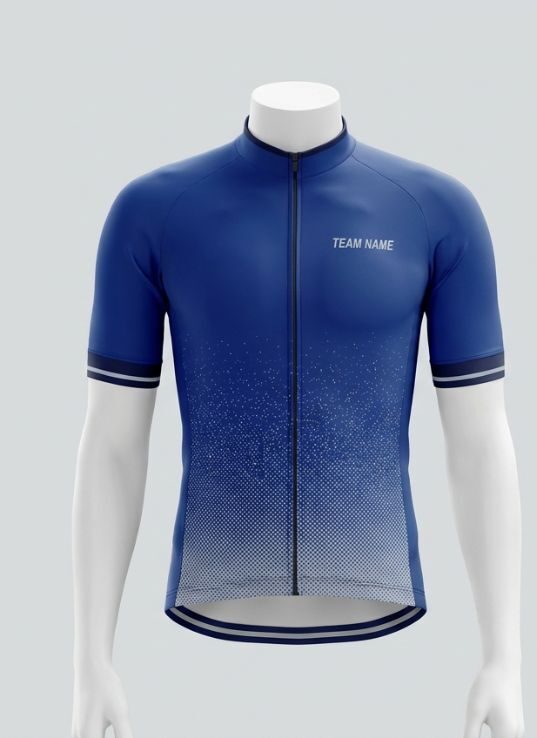 Cobalt Static Cycling Jersey