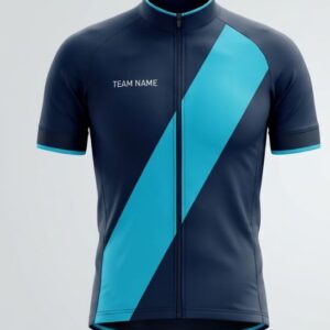 Cyan Sash Cycling Jersey