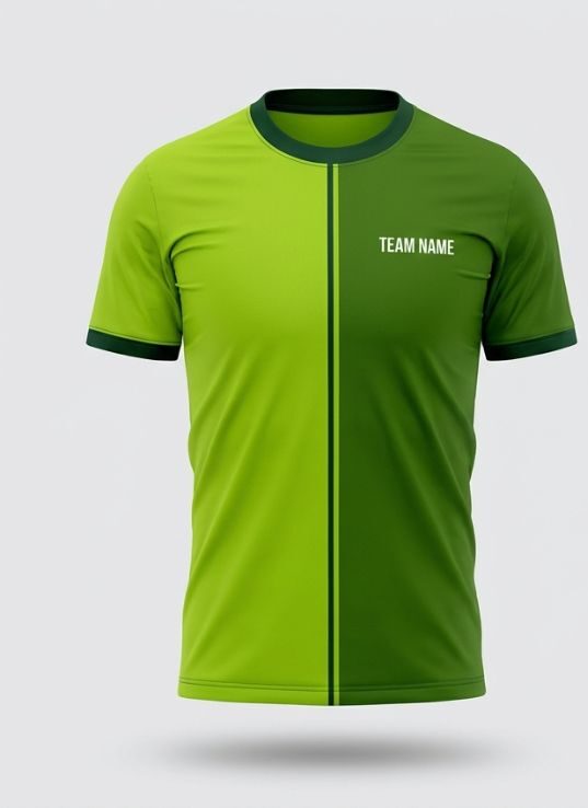 Lime Half Football Jersey
