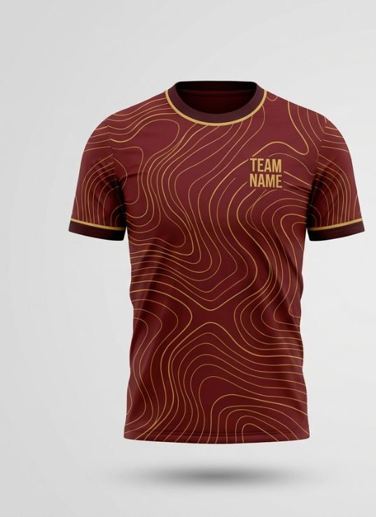 Maroon Topo Football Jersey