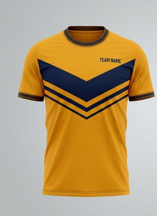 Amber Chevron Volleyball Jersey